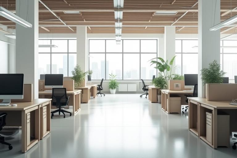 Modern office space at Shinwa Kikai Systems Tokyo headquarters